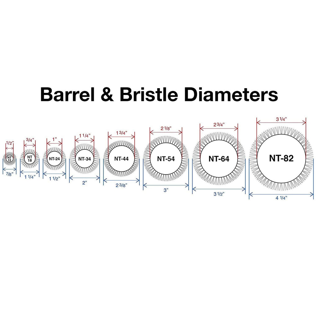 Olivia Garden NanoThermic Ceramic + Ion Round Thermal - NT-82 (3 1/4")